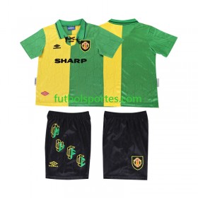Camiseta Manchester United 1992 Retro Niño Tercera Equipación 1994